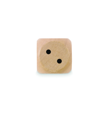 Лого трейд pекламные продукты фото: Schima wooden dice 3cm dia