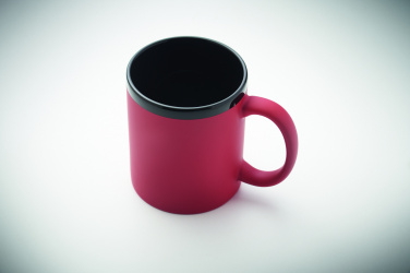 Лого трейд pекламные подарки фото: Ceramic mug for laser 300 ml