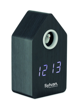 Лого трейд бизнес-подарки фото: MDF cuckoo alarm clock