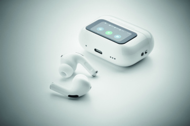 Лого трейд pекламные подарки фото: Recycled ABS TWS earbuds