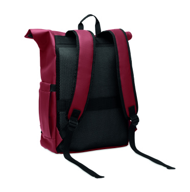 Логотрейд pекламные cувениры картинка: Rolltop laptop rucksack 600D