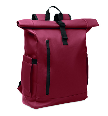 Логотрейд pекламные cувениры картинка: Rolltop laptop rucksack 600D