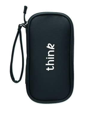 Логотрейд pекламные подарки картинка: Tech organiser pouch 600D RPET