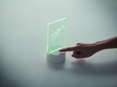 Лого трейд бизнес-подарки фото: Light-up LED memo board