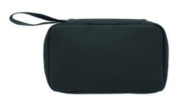 Лого трейд бизнес-подарки фото: Toiletry bag 600D RPET