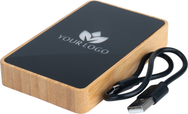 Лого трейд бизнес-подарки фото: Power Bank 5000 мАч с подсвечиваемым логотипом
