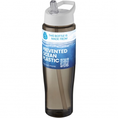 Logotrade presentreklam bild: H2O Active® Eco Tempo 700 ml sportflaska med piplock