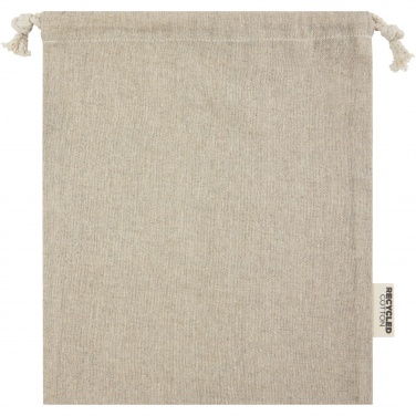 Logotrade profilprodukter bild: Pheebs presentpåse av 150 g/m² GRS-återvunnen bomull, medium, 1,5 l