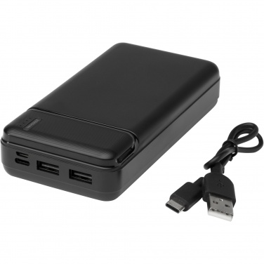 Logotrade profilreklam bild: Loop 20 000 mAh powerbank i återvunnen plast 