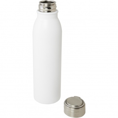 Logotrade reklamprodukter bild: Harper 700 ml vattenflaska av RCS-certifierat rostfritt stål med metalloop