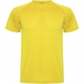 Montecarlo kortärmad funktions t-shirt för barn, Gul