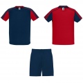 Juve unisex sportset, Röd / Marinblå