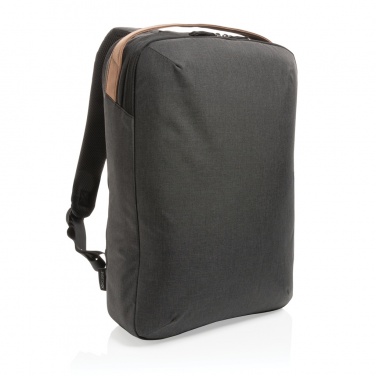Logotrade profilreklam bild: Impact AWARE™ 300D two tone lyxig 15.6" laptopryggsäck