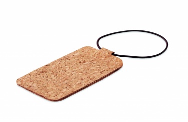 Logotrade reklamprodukter bild: Bagagetag i kork
