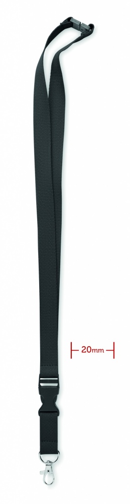 Logotrade presentreklam bild: Logoband bomull 20 mm