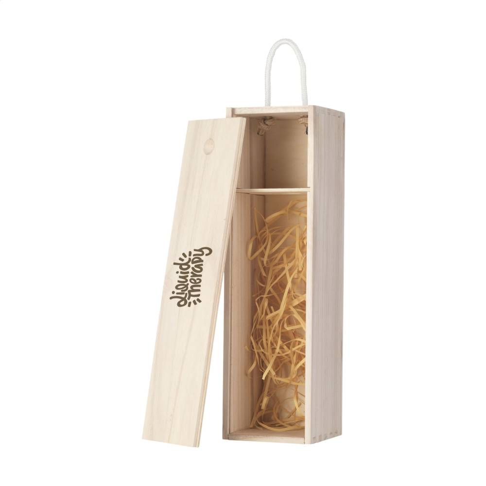 Logotrade reklamprodukter bild: WineWood vinlåda