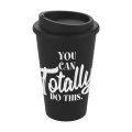 Kaffemugg Premium 350 ml kaffekopp, svart
