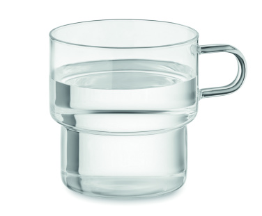 Logotrade presentreklam bild: Högt borosilikat glas 300 ml