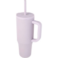 Brady 900 ml RCS-certifierad isolerad mugg med silikonsugrör, Lila