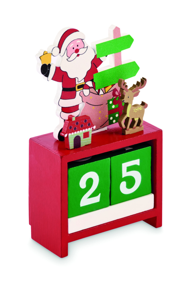 Logotrade reklamprodukter bild: Nedräkningskalender för jul