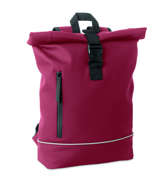 Logotrade presentreklam bild: Laptop 15" rolltop PU-ryggsäck