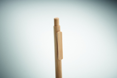 Logotrade reklamprodukter bild: Kulspetspenna i bambu
