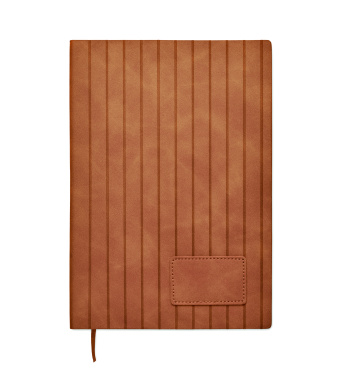 Logotrade reklamprodukter bild: A5 anteckningsbok i smokey PU