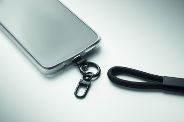 Logotrade presentreklam bild: Handledsrem - laddkabel 60W