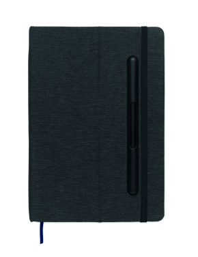 Logotrade reklamprodukter bild: A5 anteckningsbok telefonställ