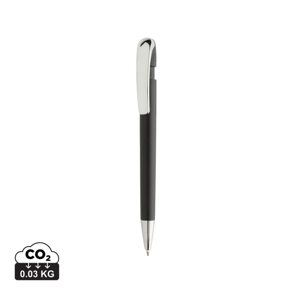 Logotrade presentreklam bild: Glide GRS-certifierad R-ABS Penna med metallklips