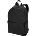 Byron 14 tums laptopväska av GRS-återvunnet material, 16 l, Helsvart