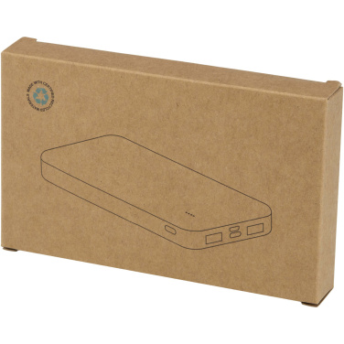 Logotrade kampanjprodukter bild: Intan 10 000 mAh 10 W powerbank av återvunnen plast