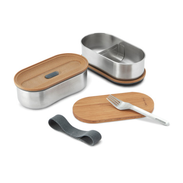 Logotrade kampanjprodukter bild: Black+Blum Dubbel Rostfri Bento-låda