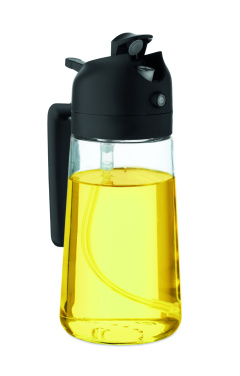 Logotrade presentreklam bild: Oljesprayflaska i glas