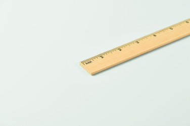 Logotrade profilreklam bild: Trälinjal 30 cm