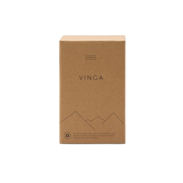Logotrade profilprodukter bild: VINGA Parks RCS återvunnet stål mugg, 4 st, 250 ML