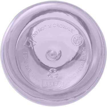 Logotrade presentreklam bild: Oregon 400 ml vattenflaska av RCS-certifierad återvunnen plast med karbinhake