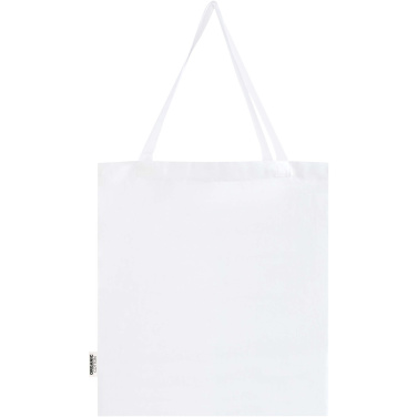 Logotrade presentreklam bild: Odisha 180 g/m² tygväska av ekologiskt OCS-material med bälg, 14 l