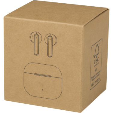 Logotrade reklamprodukter bild: Altais True Wireless Bluetooth®-öronsnäckor av återvunnen plast