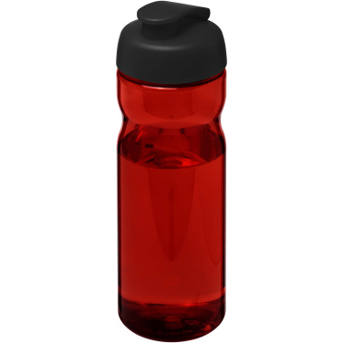 Logotrade reklamprodukter bild: H2O Active® Eco Base 650 ml sportflaska med uppfällbart lock