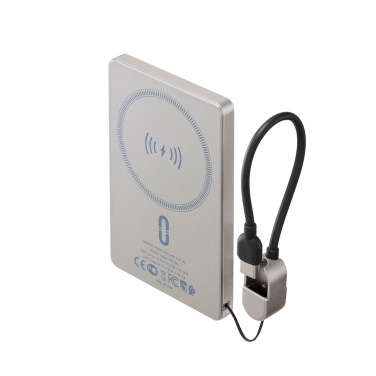 Logotrade kampanjprodukter bild: Powerbank Magsafe trådlös 15W VA2616 5000 mAh RIVACASE