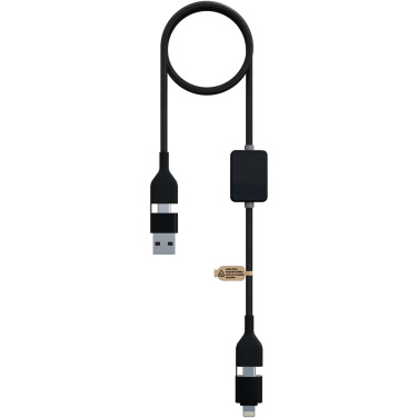 Logotrade profilprodukter bild: SCX.design C32 60 W laddningssladd med strömbrytare och upplyst logotyp