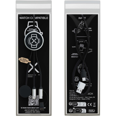 Logotrade reklamprodukter bild: SCX.design C34 7-i-1-laddningssladd till smartklocka